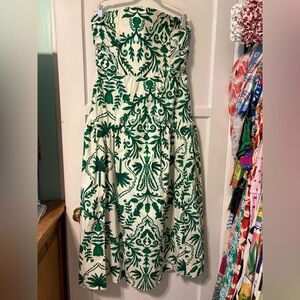 Band of the free strapless dress